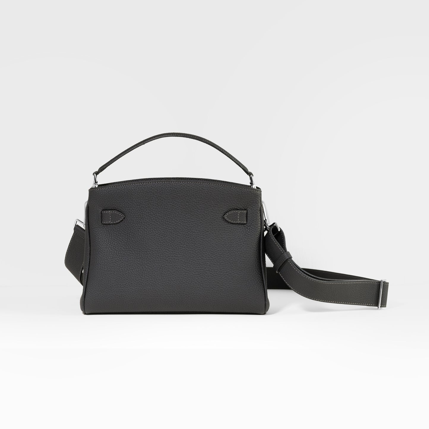 《NAVONA Piccola Taurillon - Black》3WAY ミニショルダーバッグ