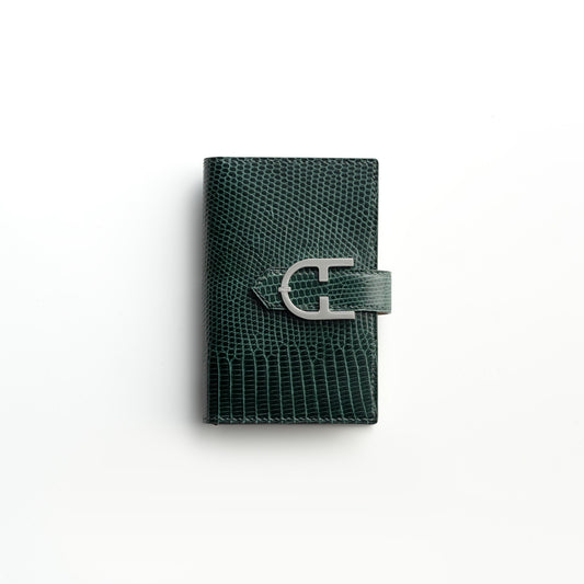 《TRIONFAL CITY LUCERTOLA - DARK GREEN》コイン・カードケース