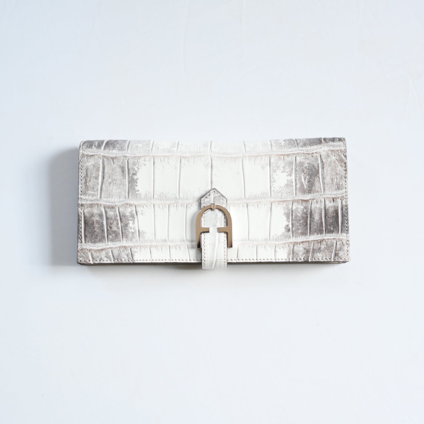 OUTLET《TRIONFAL LONG - HIMALAYA CENTRO》クロコダイル長財布